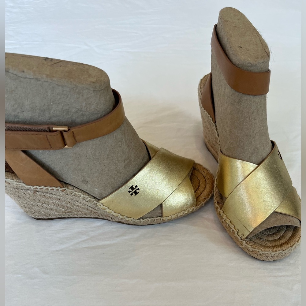 Tory Burch Wedge Espadrille Sandals